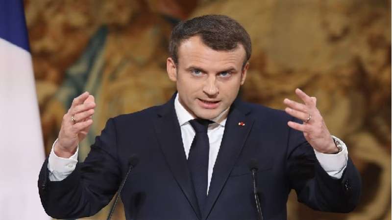 الرئيس الفرنسي: علينا معالجة التغير المناخي اليوم قبل غدًا