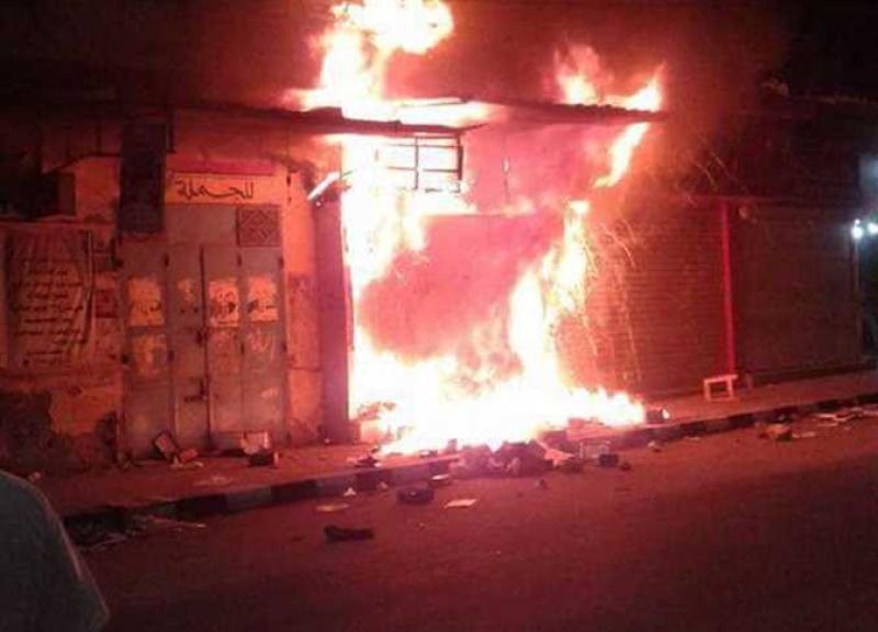 السيطرة على حريق نشب بمحل تجاري في 6 أكتوبر