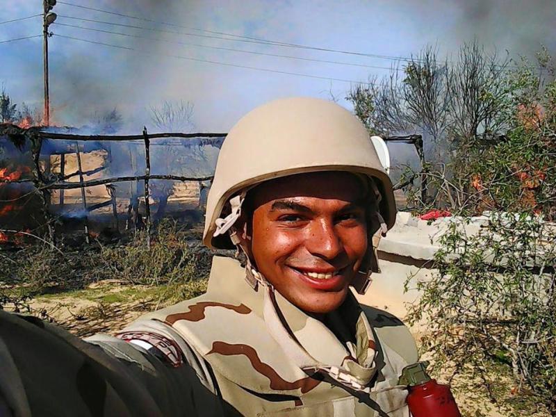 شهيد الواجب الجندي مجند محمد المعتز رشاد