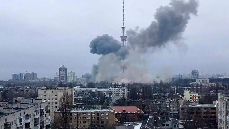 قصف روسي على أوكرانيا