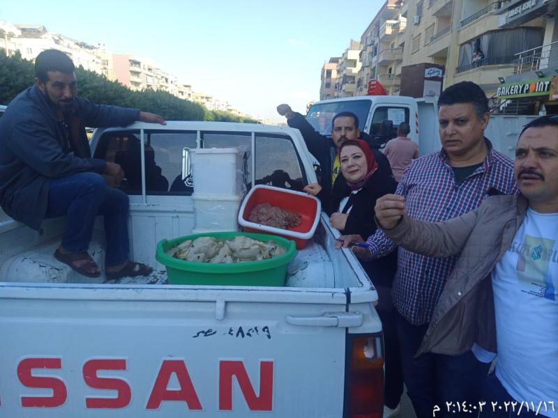 حي الهرم خلال حملاته على الأسواق- مصدر الصورة: محافظة الجيزة