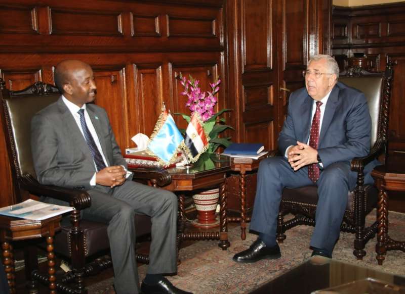 «القصير» يبحث مع وزير الثروة السمكية الصومالي أوجه التعاون بين البلدين