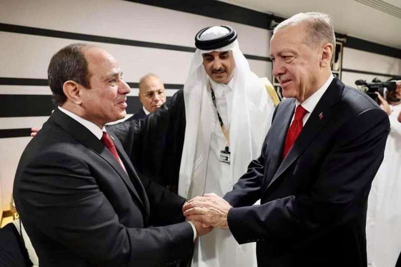 السيسي وأردوغان يؤكدان على عمق الروابط التاريخية بين مصر وتركيا