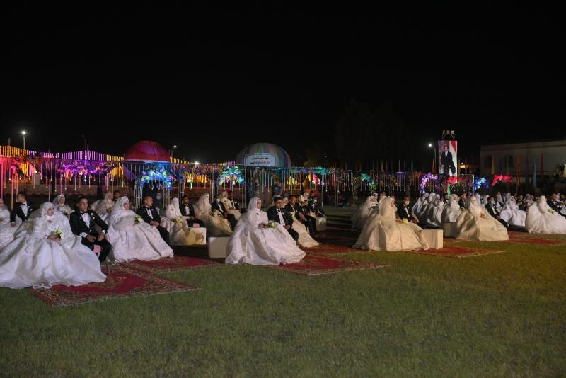 حفل زفاف جماعي لعدد 200 شاب