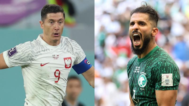 السعودية ضد بولندا في كأس العالم 2022