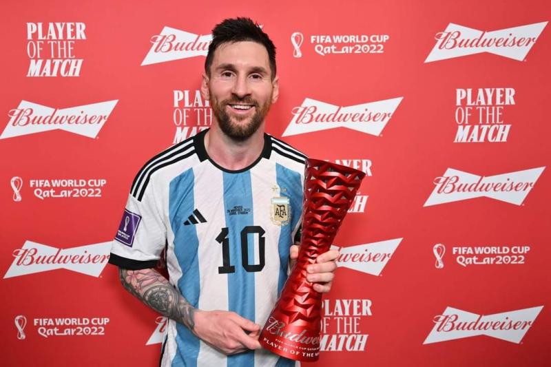 كأس العالم 2022.. ميسي أفضل لاعب في مباراة الأرجنتين والمكسيك