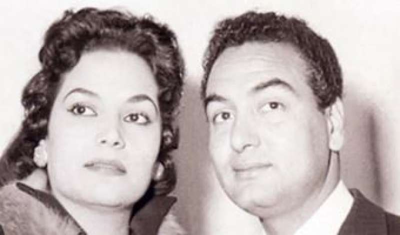 مديحة يسري ومحمد فوزي صورة أرشيفية