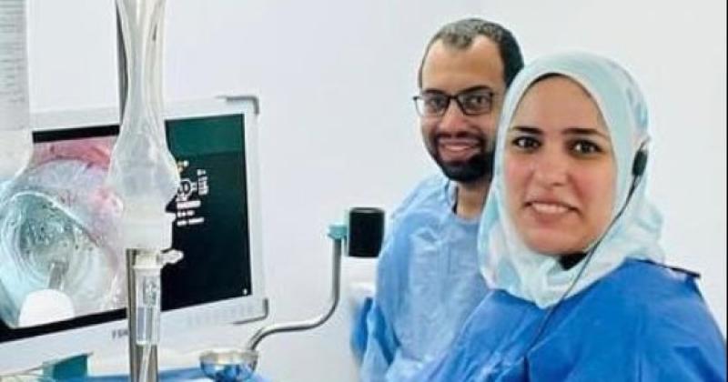 شيماء الخولي أول طبيبة مصرية تدرب الأطباء الأمريكيين على إزالة أورام الجهاز الهضمي.. فيديو