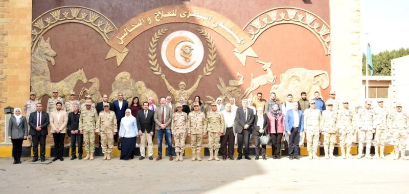 مؤتمر علمي بالمستشفى البيطري للقوات المسلحة 