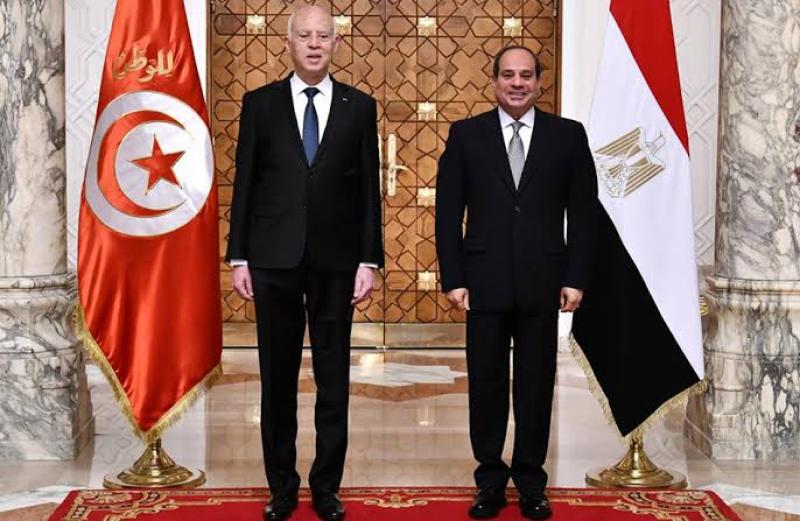 رئيس تونس يثمن إنجازات مصر في الأمن والاستقرار والتنمية