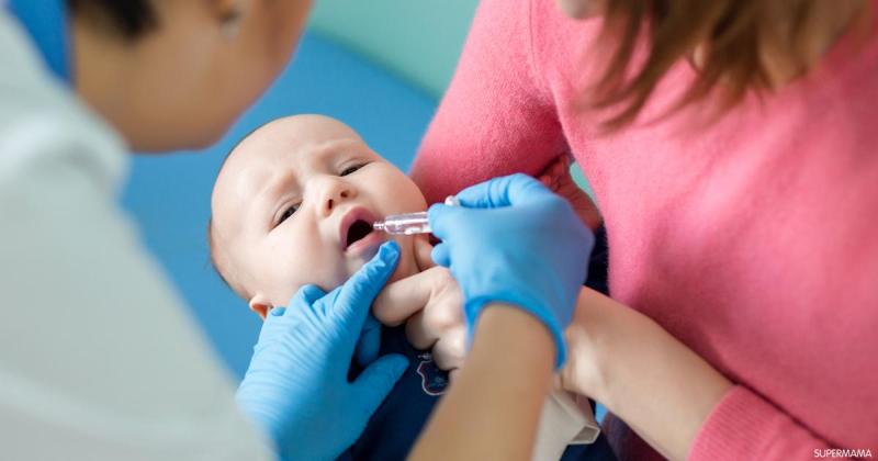 التطعيم ضد شلل الاطفال 