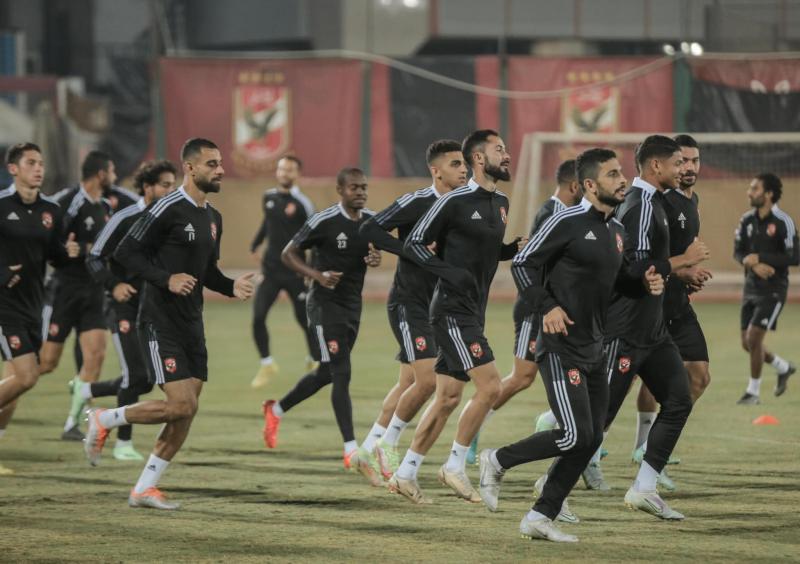 الأهلي يختتم تدريباته استعدادًا لمواجهة الاتحاد في الدوري