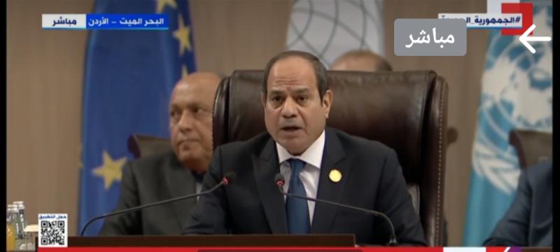 الرئيس السيسي: مصر ترفض أي تدخلات خارجية في شؤون العراق الداخلية