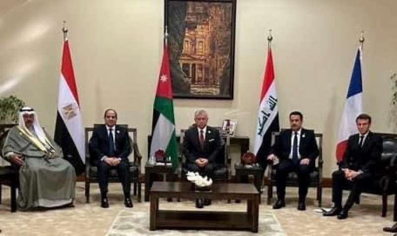 الرئيس السيسى يشارك فى قمة خماسية على هامش مؤتمر «بغداد للتعاون» بالأردن