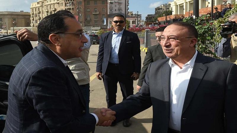 محافظ الاسكندرية: 9 مشروعات تم تدشينها لحل أزمة تراكم المياه