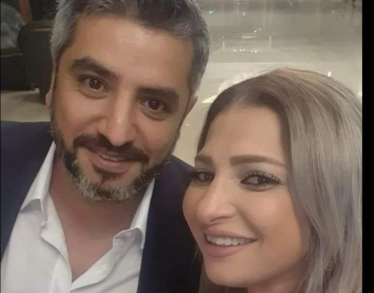 منة جلال وزوجها على الفيسبوك