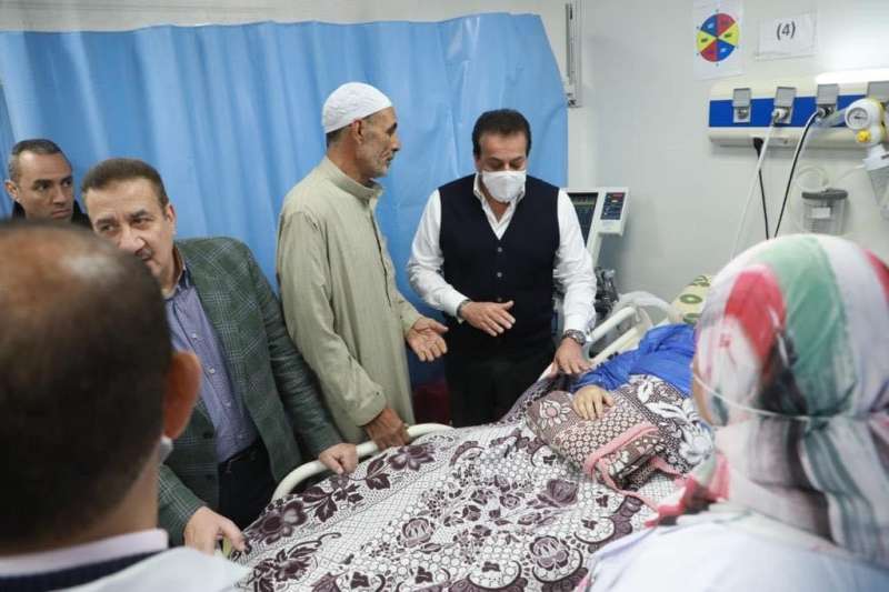 وزير الصحة يشيد بمستشفي سرس الليان العام بالمنوفية