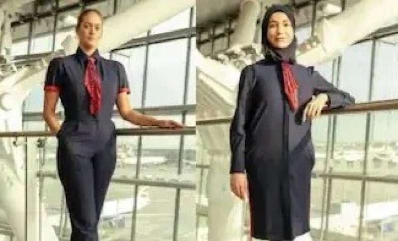 الخطوط الجوية البريطانية تطرح خط أزياء جديد للعاملين بإضافة الحجاب