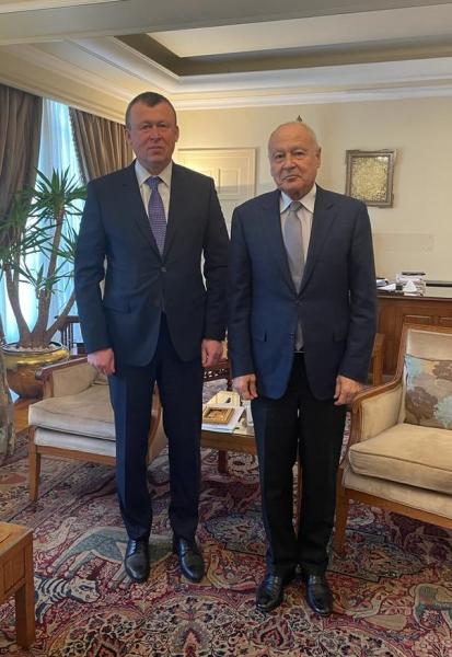 السفير الأوكراني في الجامعة العربية