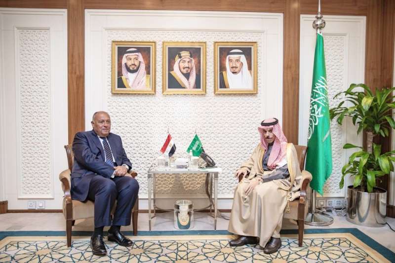 وزيرا خارجية السعودية ومصر