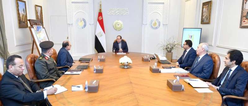 الرئيس عبد الفتاح السيسي يتابع الموقف التنفيذي لتنمية سيناء