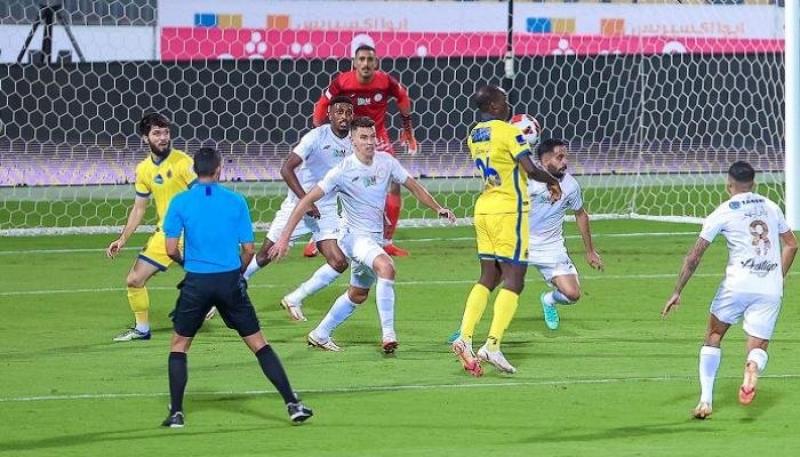 الشباب ضد النصر في الدوري السعودي