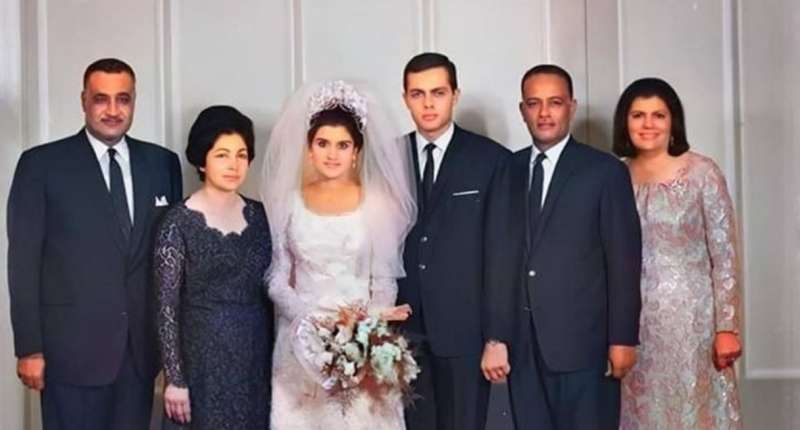 حفل زفاف كريمة جمال عبد الناصر- فيس بوك