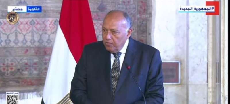 شكري: مصر تحتفل بمرور 100 عام على تعيين أول سفير مصري في إيطاليا