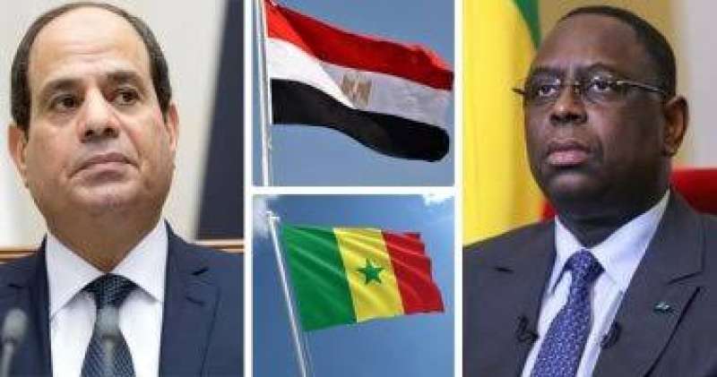 الرئيس السيسي ونظيرة السنغالي