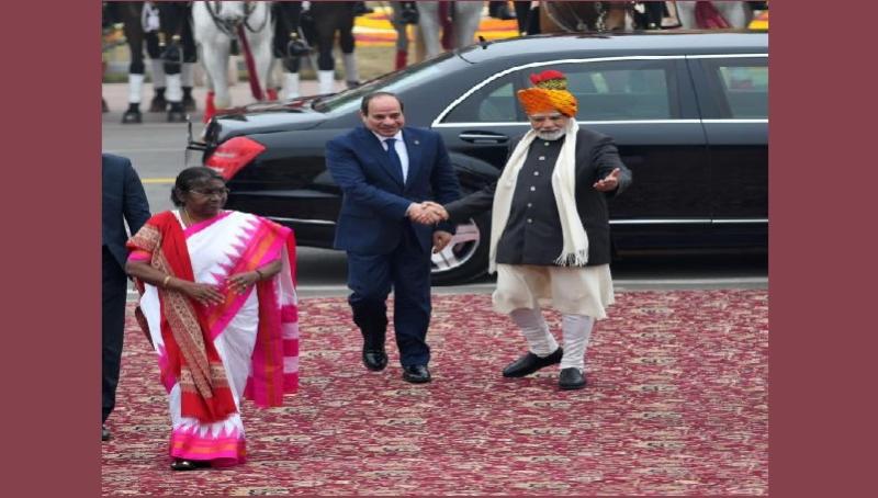 مشاركة الرئيس السيسي في احتفالية الهند
