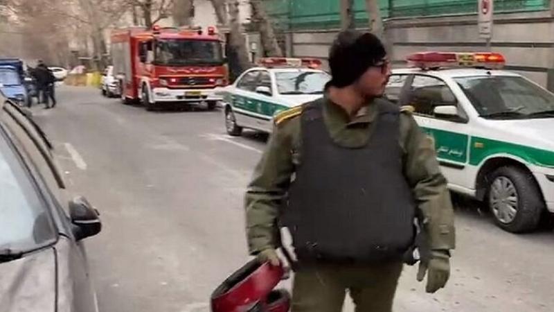 هجوم مسلح على سفارة أذربيجان في إيران ومقتل رئيس جهاز الأمن