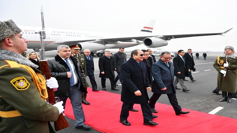 الرئيس السيسي يلتقي نظيره الأرميني بالقصر الرئاسي