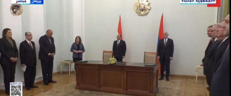 اتفاقيات تعاون بين مصر وأرمينيا