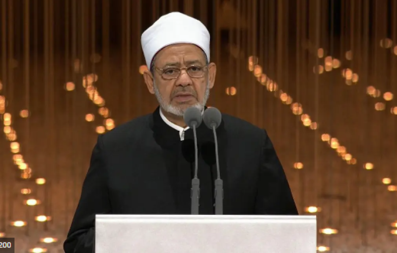 الإمام الأكبر: الأخوة الإنسانية تتحقق حين يتحمل ممثلو الأديان مسؤوليتهم في تعزيز السلم والأخوة