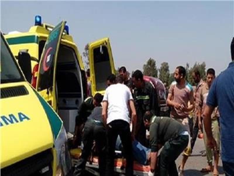إصابة شخص في حادث سير بالشيخ زايد