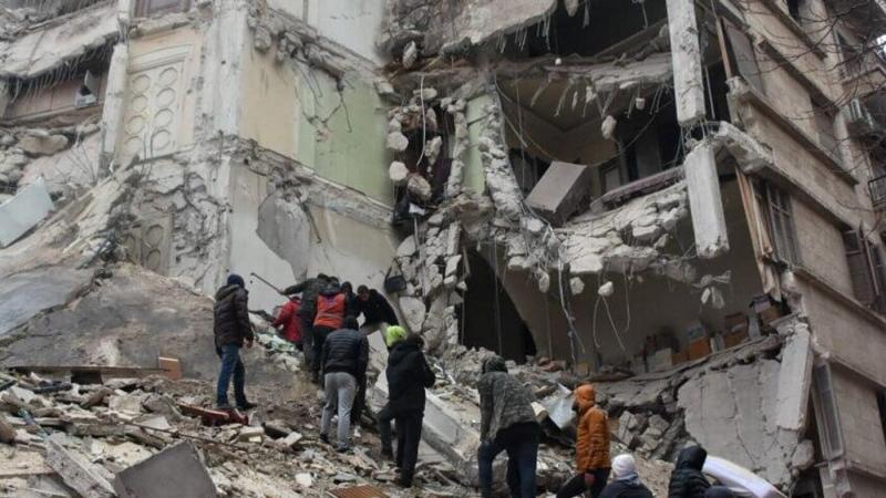زلزال سوريا ـ سبوتنك
