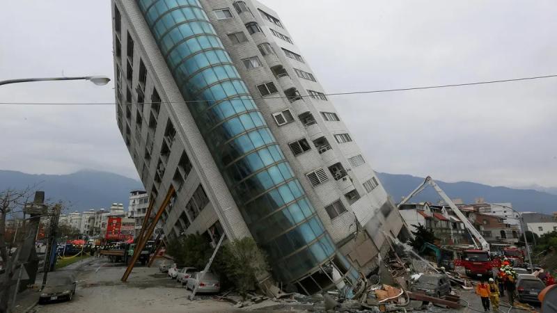 زلزال عنيف يضرب تايوان بقوة 5.1 ريختر