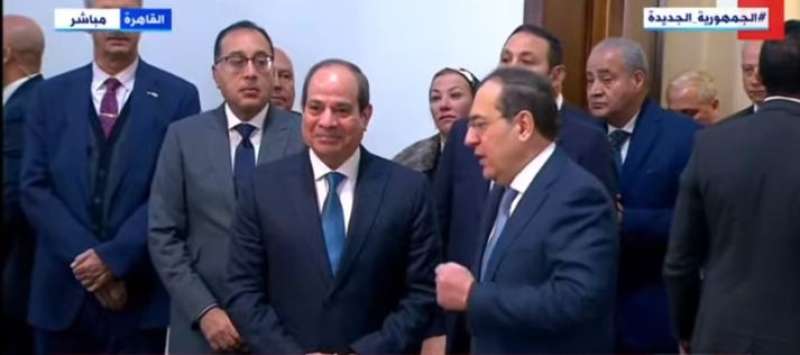 جولة الرئيس لمعرض مصر الدولي للبترول «إيجيبس 2023»