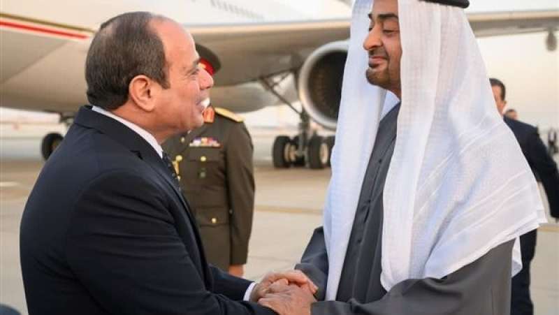 السيسي يعزي رئيس الإمارات في وفاة والدة زوجته