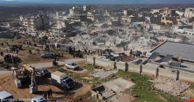 12 ألف مسكن مدمر في شمال سوريا من جراء الزلزال