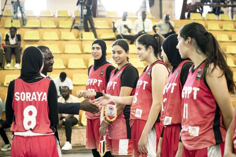سيدات مصر يهزمن أوغندا ويتأهلن لبطولة إفريقيا لكرة السلة