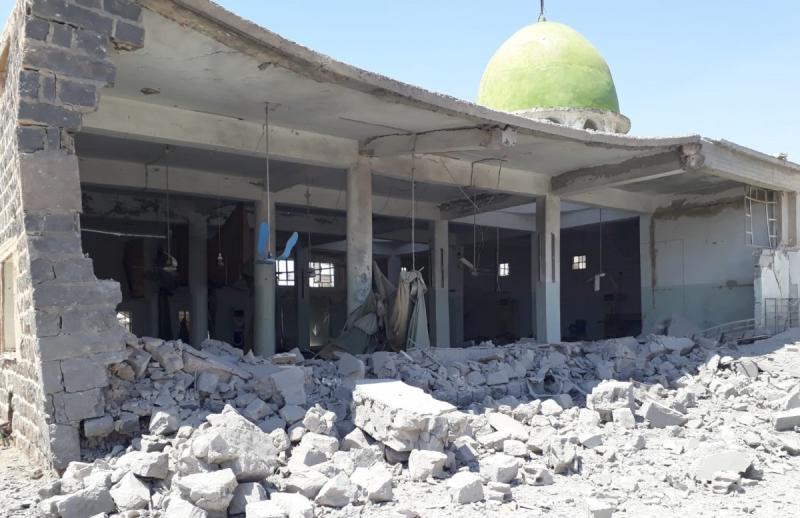 تضرر المساجدوالكنائس بسوريا جراء الزلزال