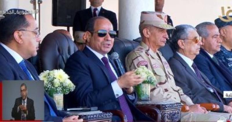 الرئيس السيسي يؤكد تجهيز 600 ألف فدان للزراعة في سيناء