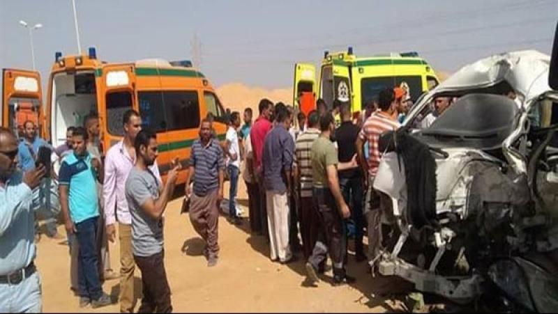 بعد شفائهم.. خروج الـ 6 سائحيين المصابين بحادث طريق مصر إسكندرية الصحراوي