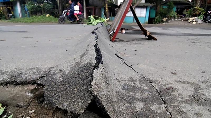 زلزال بقوة 5.8 درجة يضرب الفلبين