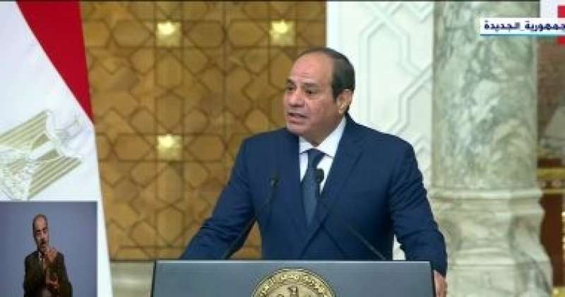 الرئيس السيسي: مصر تستضيف 6 ملايين إنسان ولا نزايد أو نقول لاجئ
