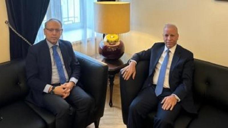 سفير مصر بموسكو يهنئ نظيره العراقي بمنصبه الجديد