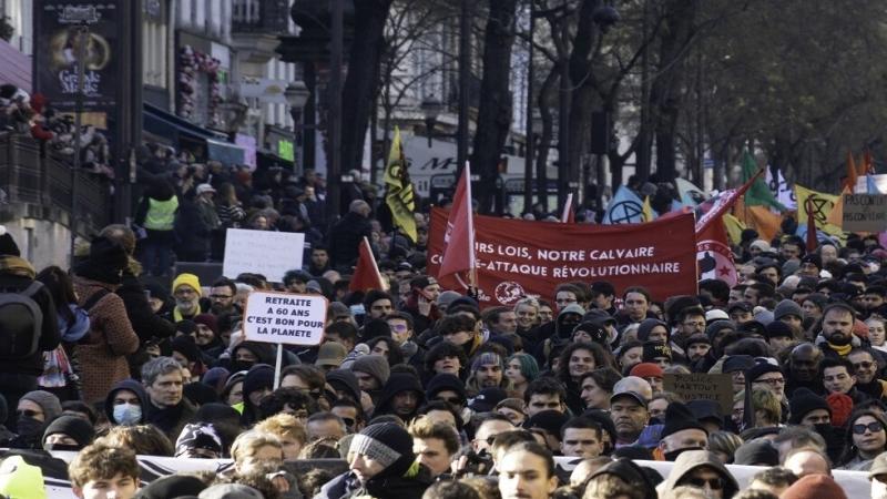 مظاهرات فرنسا ـ روسيا اليوم 
