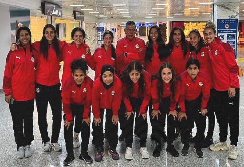 وصول الدفعة الأولى من بعثة منتخب مصر لكرة القدم النسائية تحت 20 عام