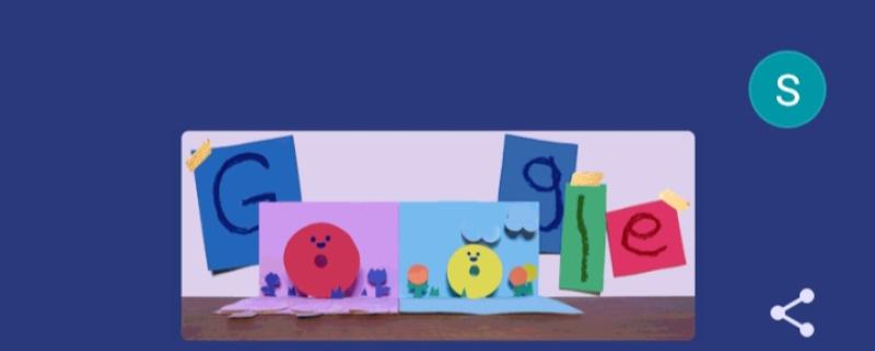 بقصاصات ملونة.. «جوجل» يحتفل بعيد الأم